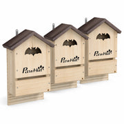 Lot de 3 nichoirs à chauves-souris double chambre — photo 3