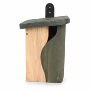 Nichoir en bois à montant vert — photo 3