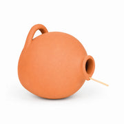 Nichoir-pot suspendu en terre cuite à large ouverture — photo 3