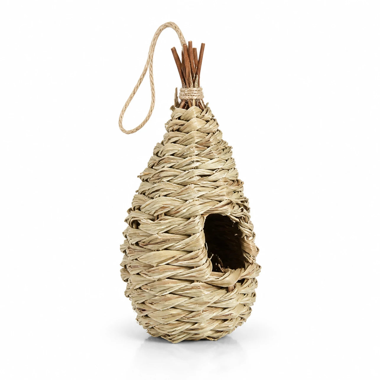 Nichoir suspendu en bois format 24 × 10,5 cm — photo 3
