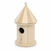 Nichoir observatoire en bois beige — photo 3