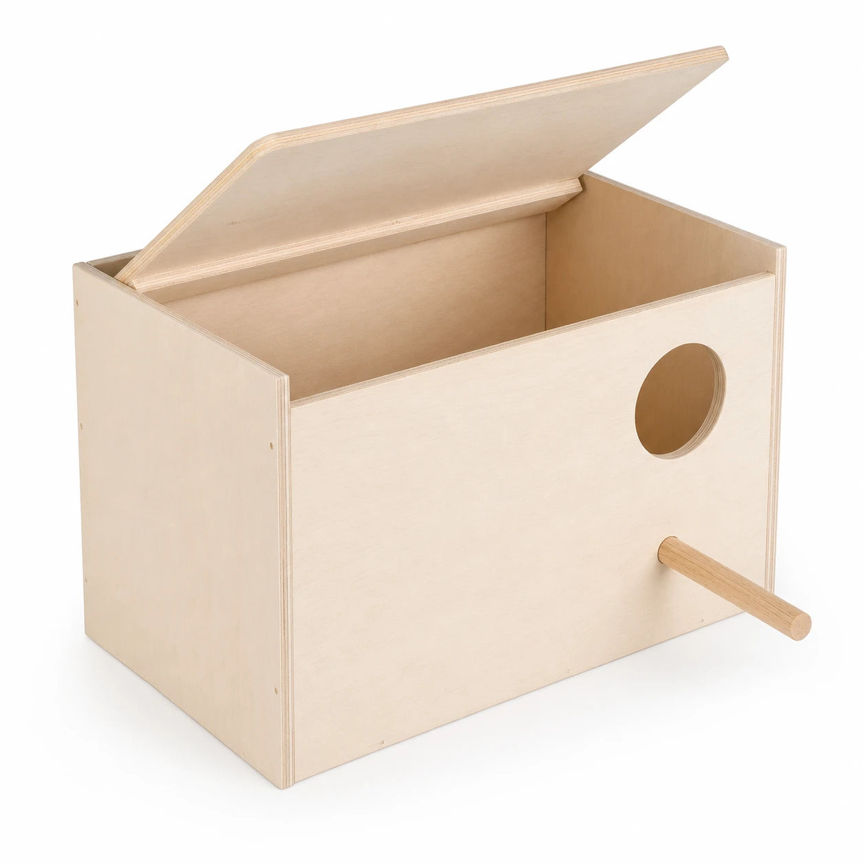 Nichoir pour oiseaux en bois premium — photo 3