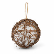 Nichoir en rotin marron — photo 3