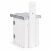 Nichoir blanc compact à toit plat 30 mm — photo 3