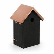 Nichoir noir à toit cuivré hauteur 26 cm — photo 3