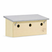 Nichoir à oiseaux horizontal en bois pin FSC® — photo 3