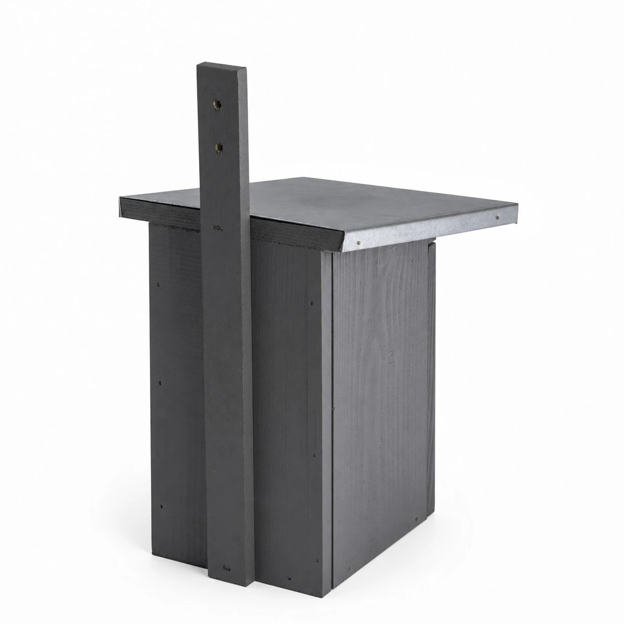 Nichoir gris anthracite à toit plat 32 mm — photo 3