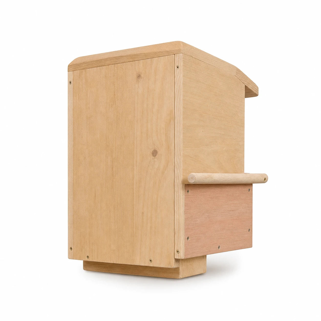 Nichoir ouvert en bois avec support caméra — photo 3