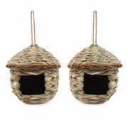 Lot de 2 nichoirs suspendu beige format 15 × 15 cm — photo 3