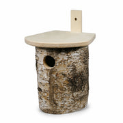 Nichoir en bouleau marron format 16 × 17 × 25 cm — photo 3