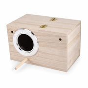 Nichoir carré en bois à toit amovible format 12 × 12 × 19,5 cm — photo 3