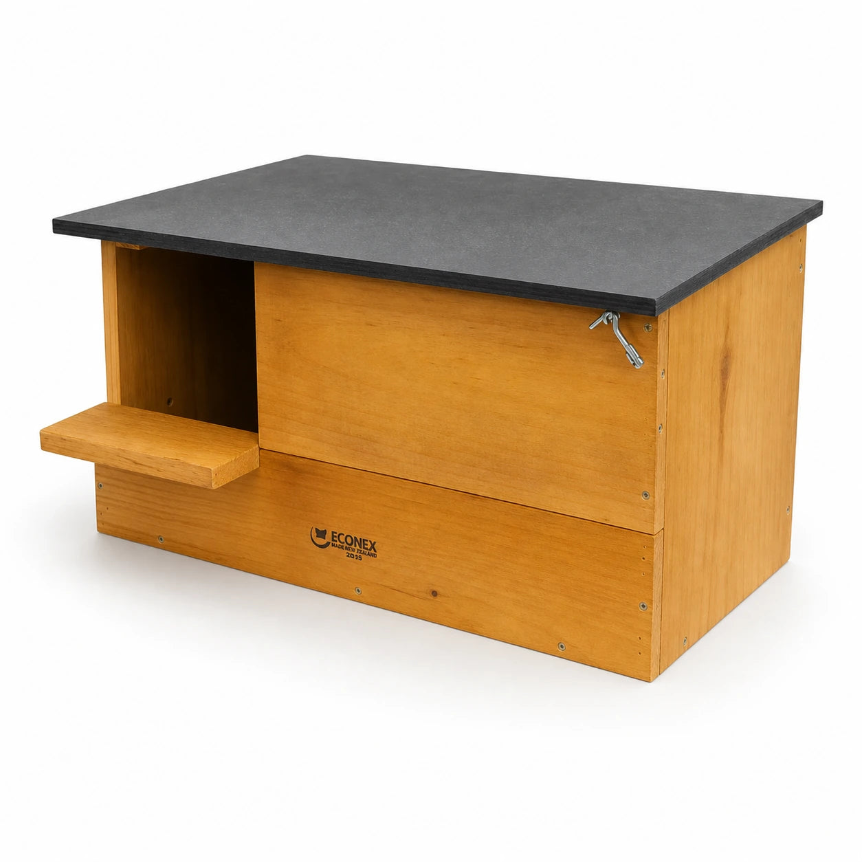 Nichoir horizontal en bois massif — photo 3