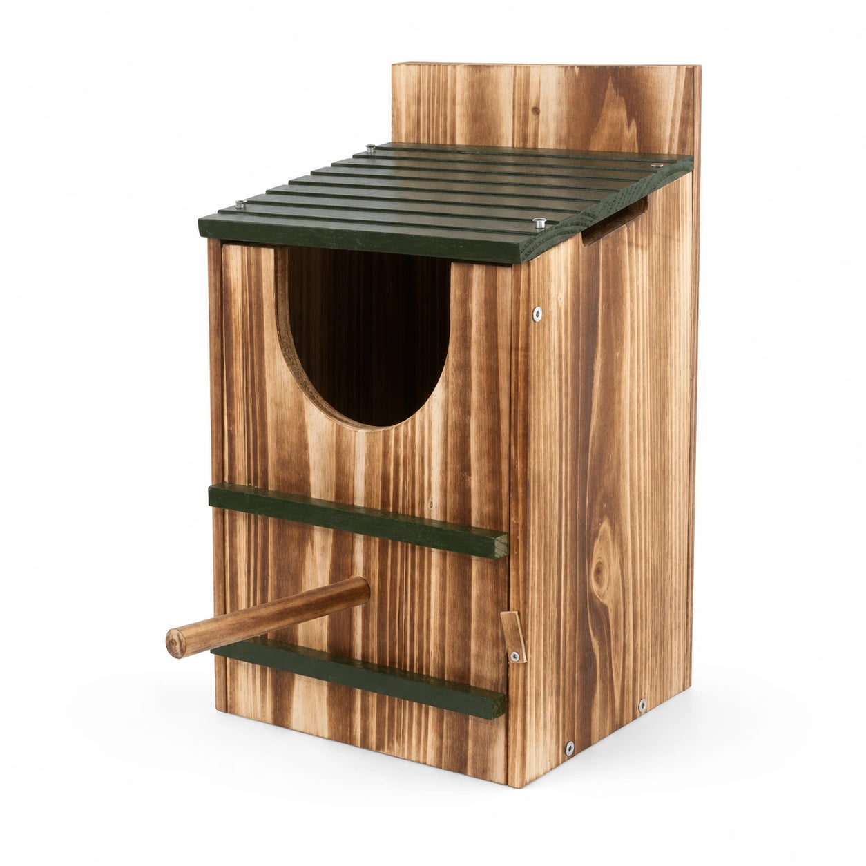 Nichoir en bois carbonisé — photo 3