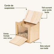 Nichoir volière bois — photo 3