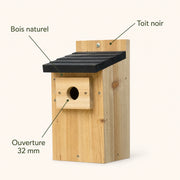 Nichoir compact ouverture 32 mm — photo 4