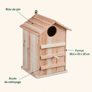 Nichoir en bois de sapin — photo 4