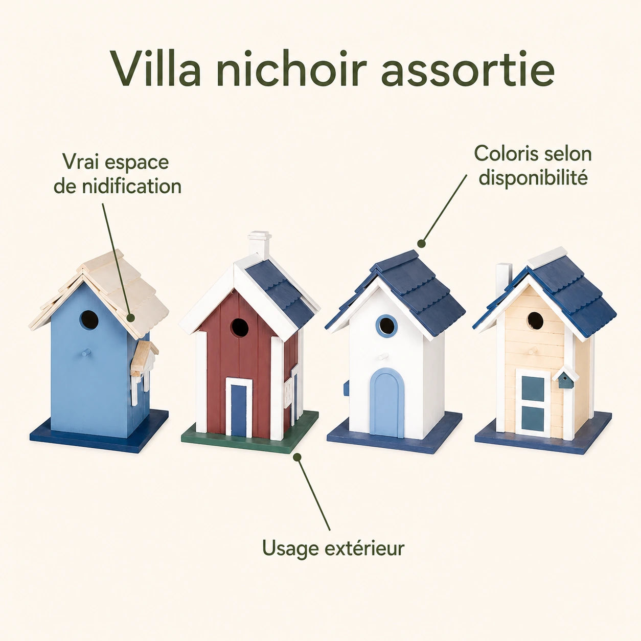 Villa nichoir assortie — photo 4