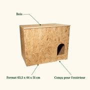 Nichoir en bois OSB — photo 4