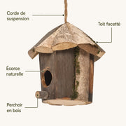 Nichoir écorce rustique — photo 3