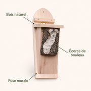 Nichoir avec écorce — photo 4