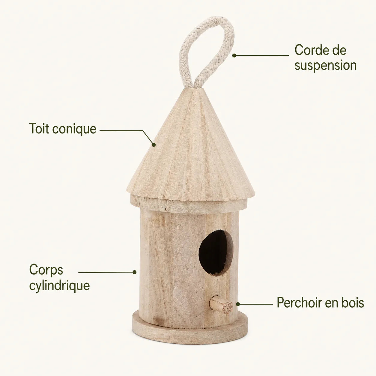 Nichoir tour étroite — photo 3