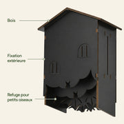 Nichoir à chauves-souris 3 chambres — photo 4