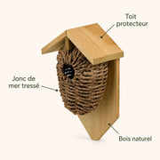 Nichoir en jonc de mer — photo 4