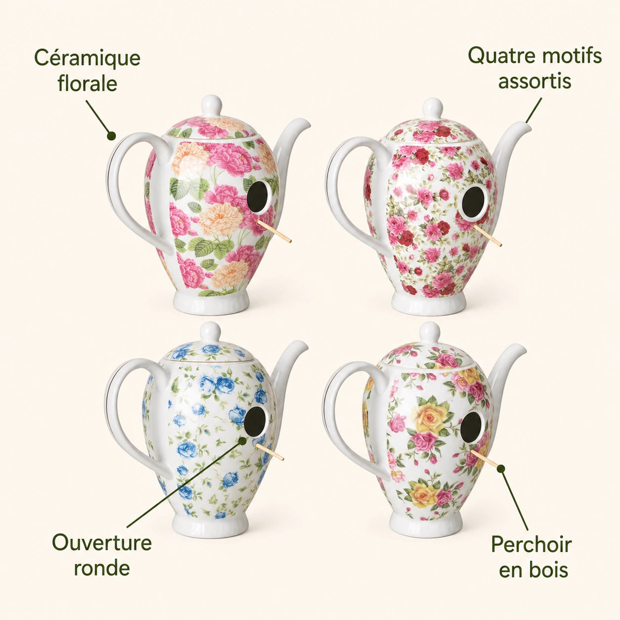 Nichoir cafetière — photo 4