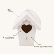 Nichoir en bois blanc — photo 4