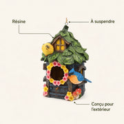 Nichoir suspendu marron — photo 4
