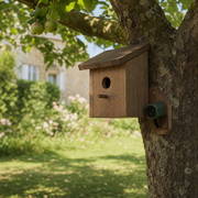 Camera dobservation pour petits oiseaux - en situation